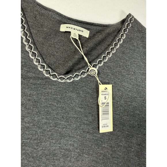 Max Studio Women's Medium Shift Dress Long Sleeve, Knee Length, Size S - Picture 2 of 10